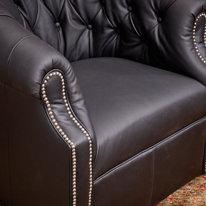 Nights Peak Leather Thinking Chair