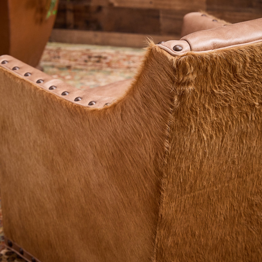 Palomino Boot Stitch Swivel Chair