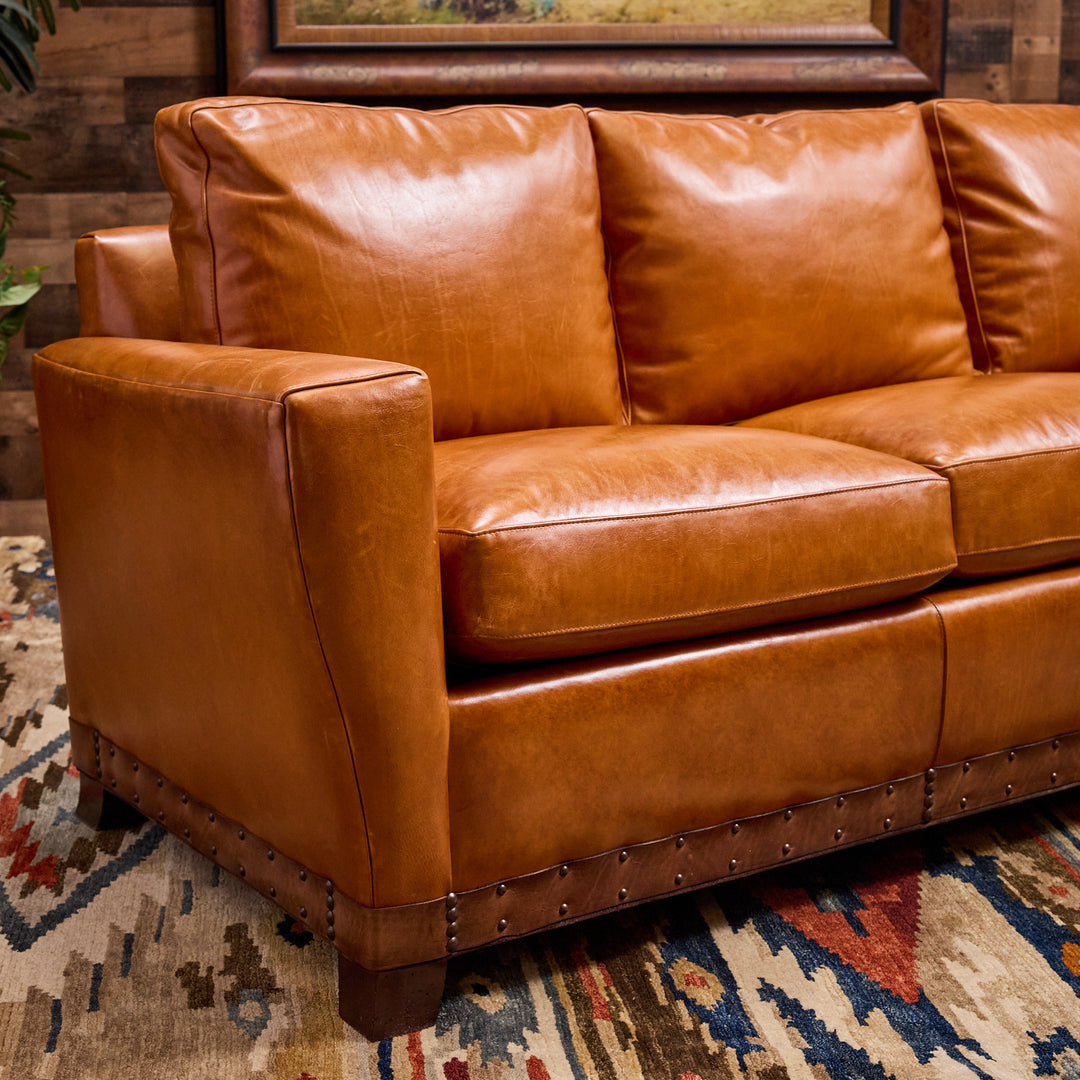 Bergama Western Leather Sofa