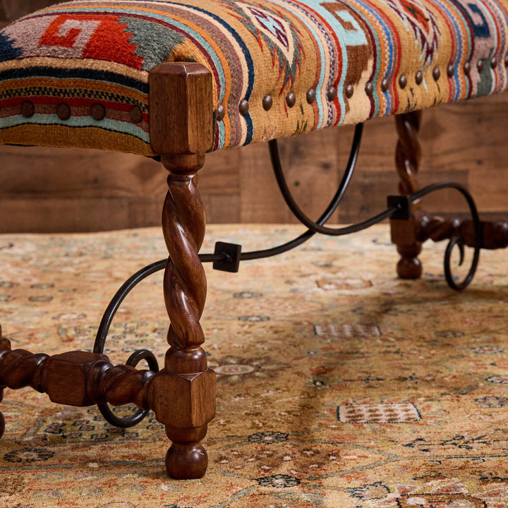 Leon Valley Fabric Bench