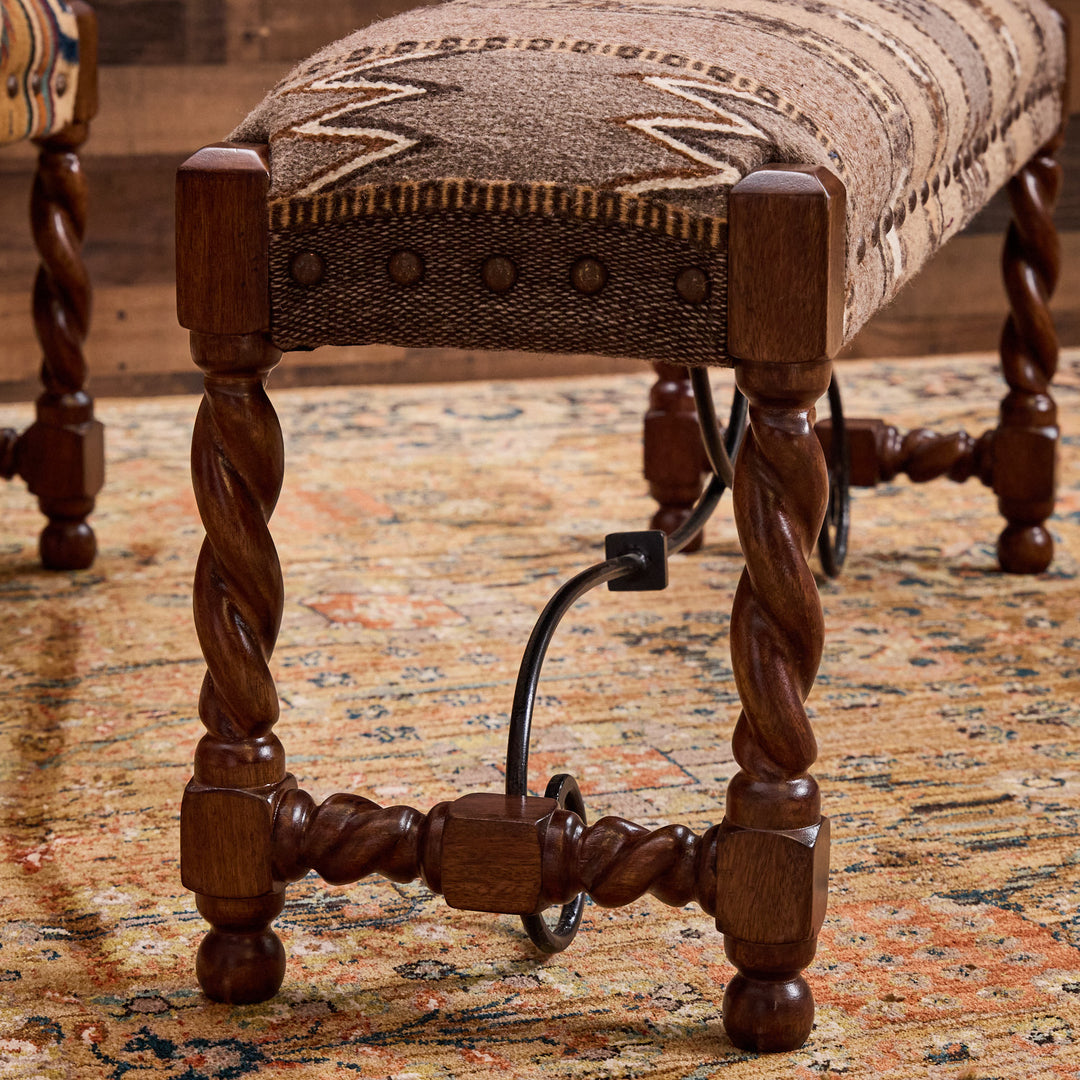 Leon Valley Fabric Bench