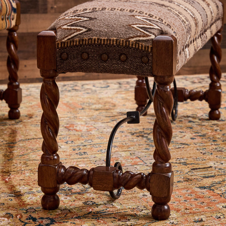 Leon Valley Fabric Bench