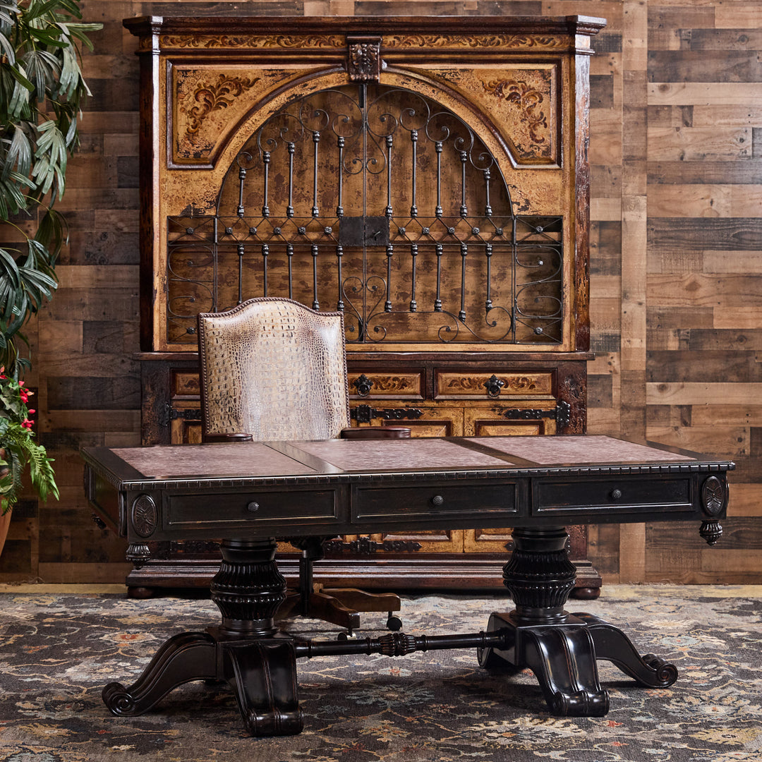 Espuela Carved Office Desk