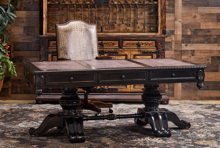 Espuela Carved Office Desk