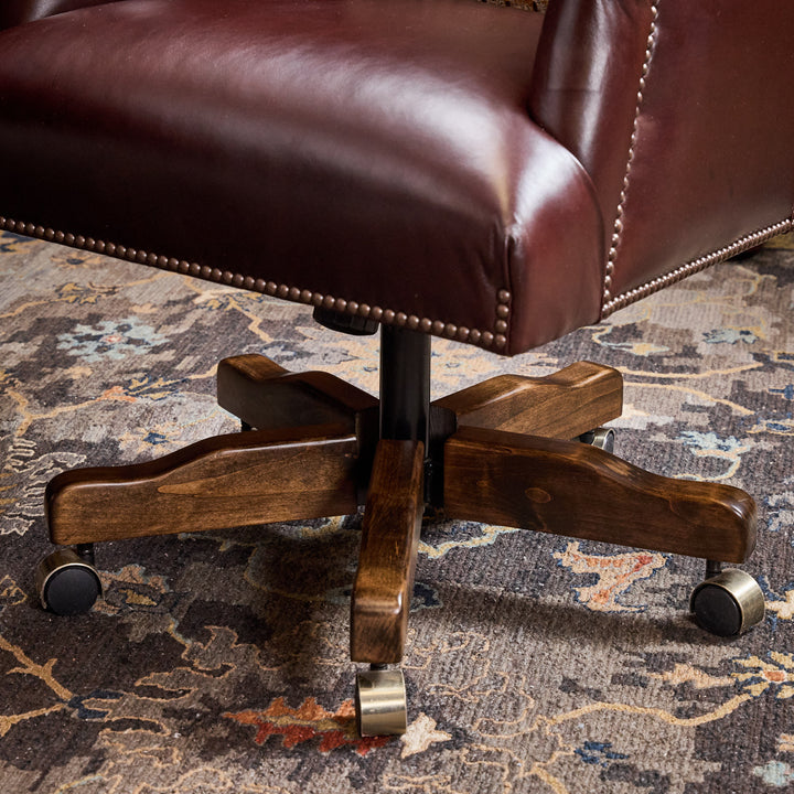 Croc Western Leather Office Chair