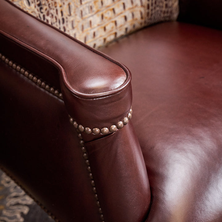 Croc Western Leather Office Chair