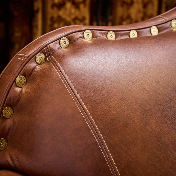 Timberlake Western Leather Sofa