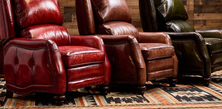 Sundance Burnished Leather Recliner Collection