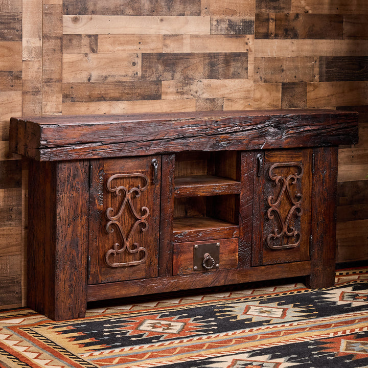 Santa Clara Reclaimed Wood Sofa Table