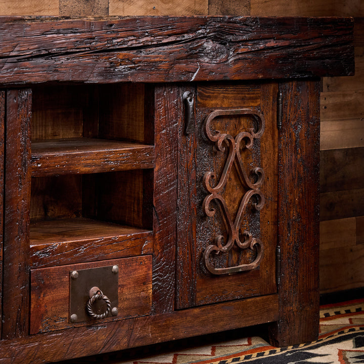 Santa Clara Reclaimed Wood Sofa Table