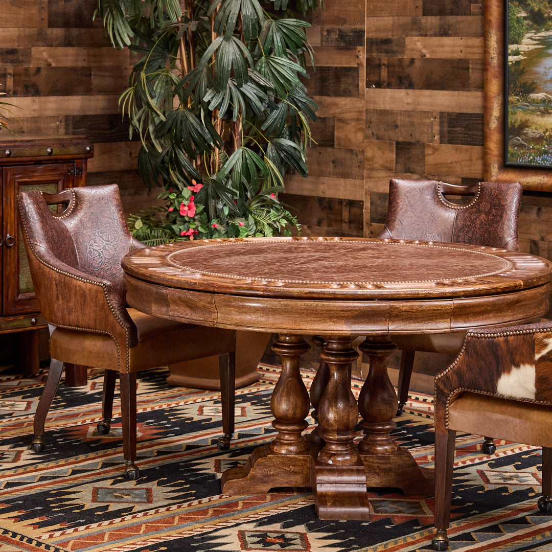 Deadwood Rustic Game Table