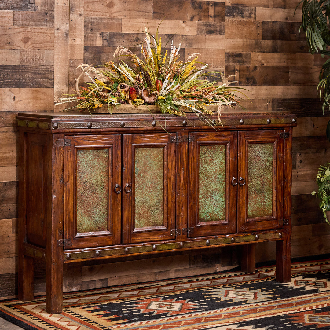 Cobre Verde Rustic Buffet