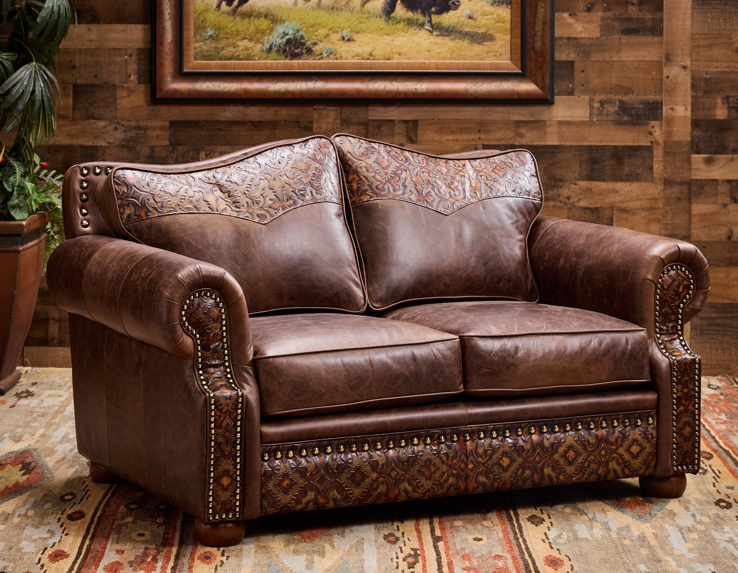 Bosque Chocolate Leather Collection – Hat Creek Interiors