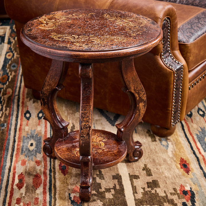 Morgana Round End Table