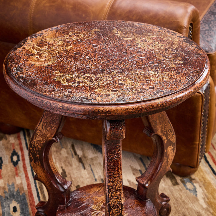 Morgana Round End Table