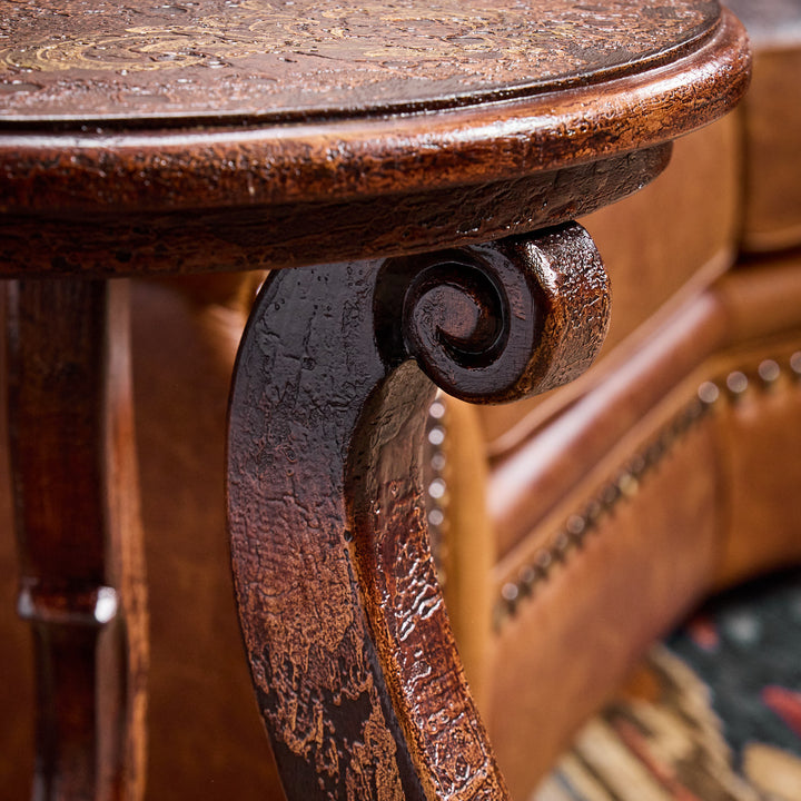 Morgana Round End Table