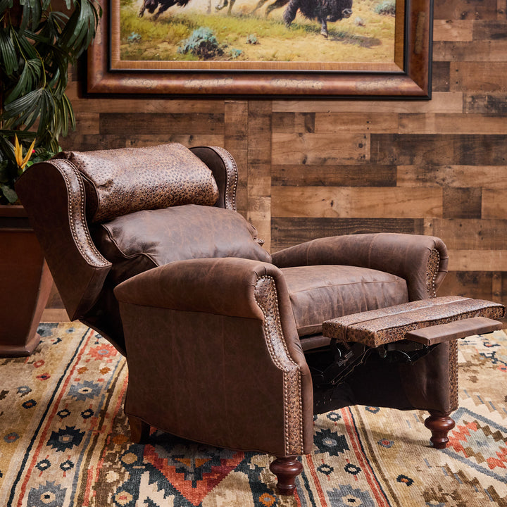 Justin Full Quil Leather Recliner