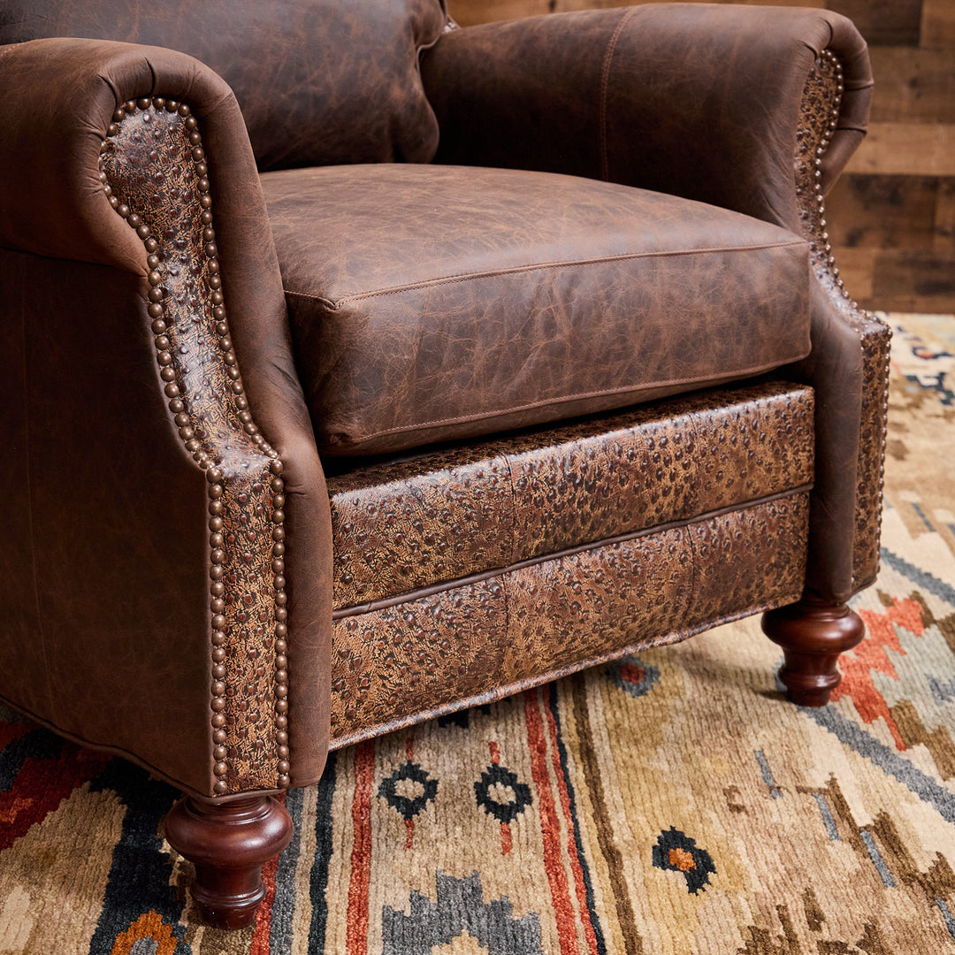 Justin Full Quil Leather Recliner