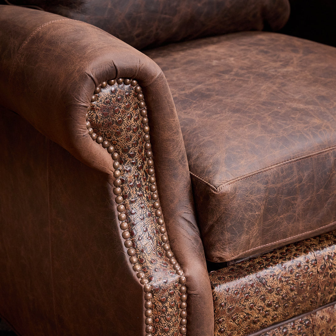 Justin Full Quil Leather Recliner