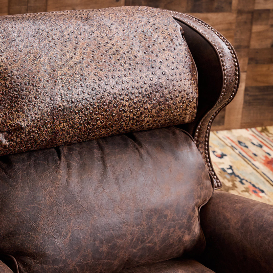 Justin Full Quil Leather Recliner