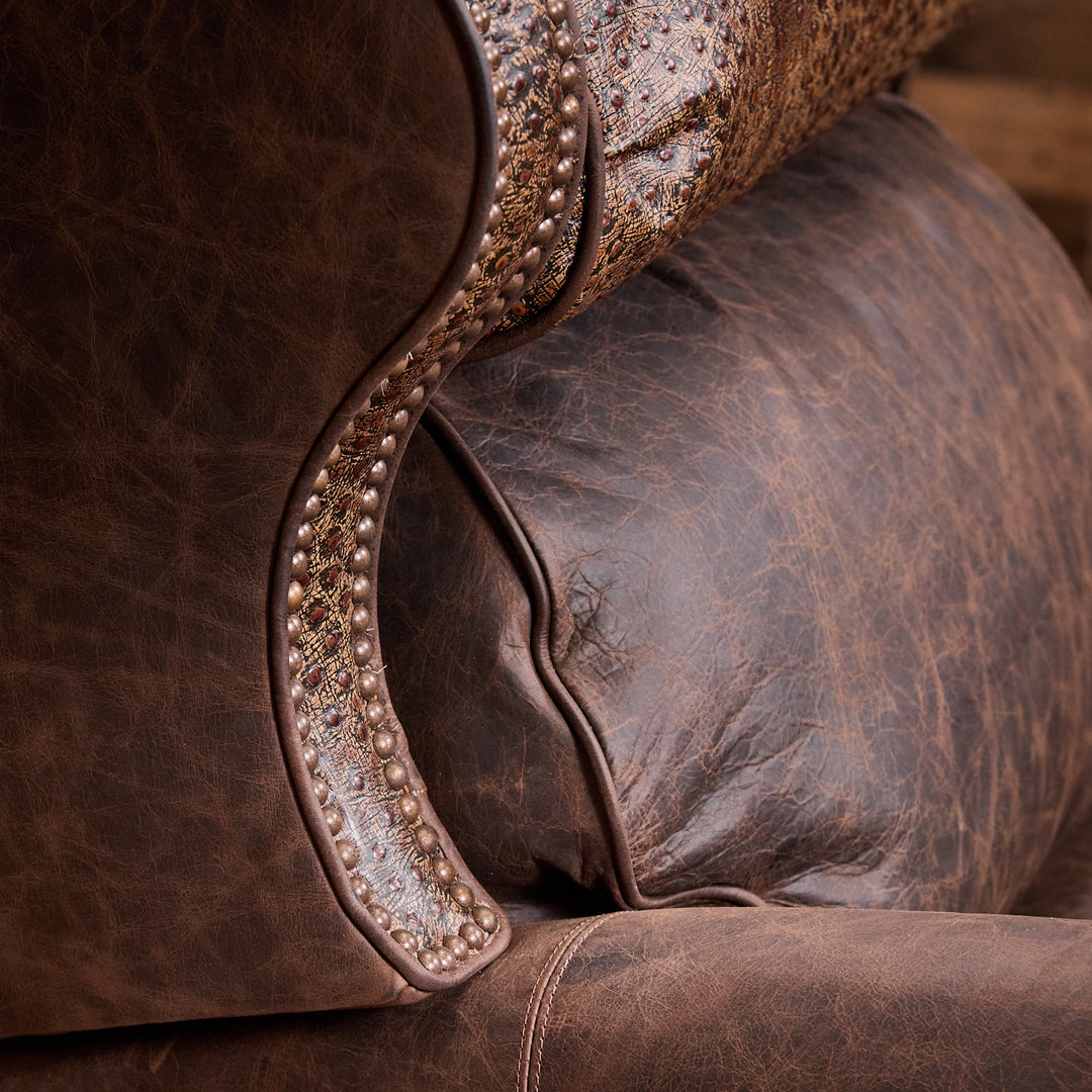 Justin Full Quil Leather Recliner