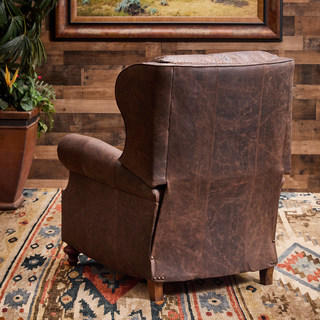 Justin Full Quil Leather Recliner