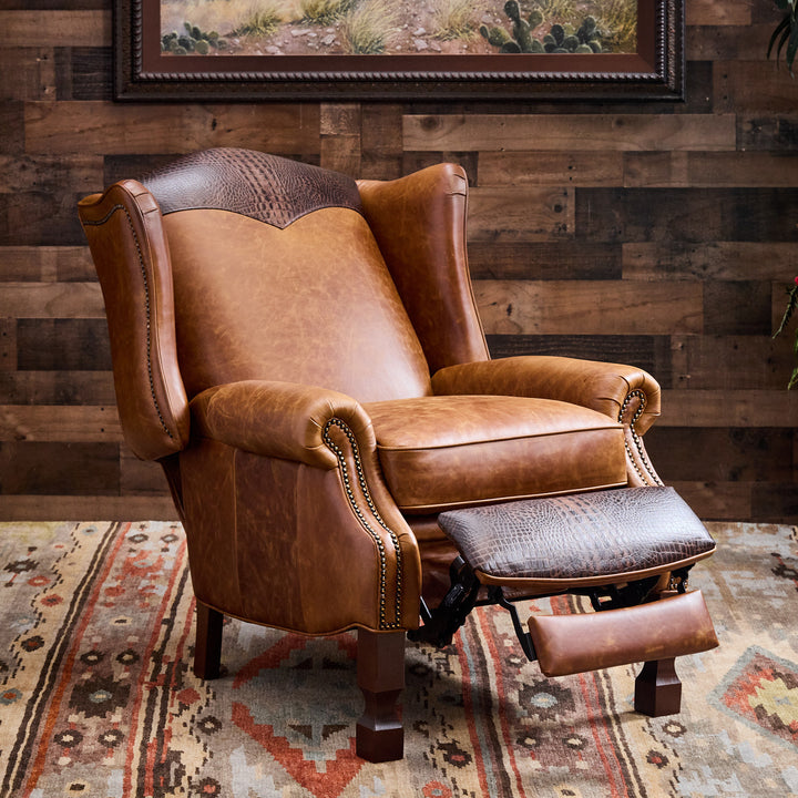 Buffalo Gap Leather Recliner