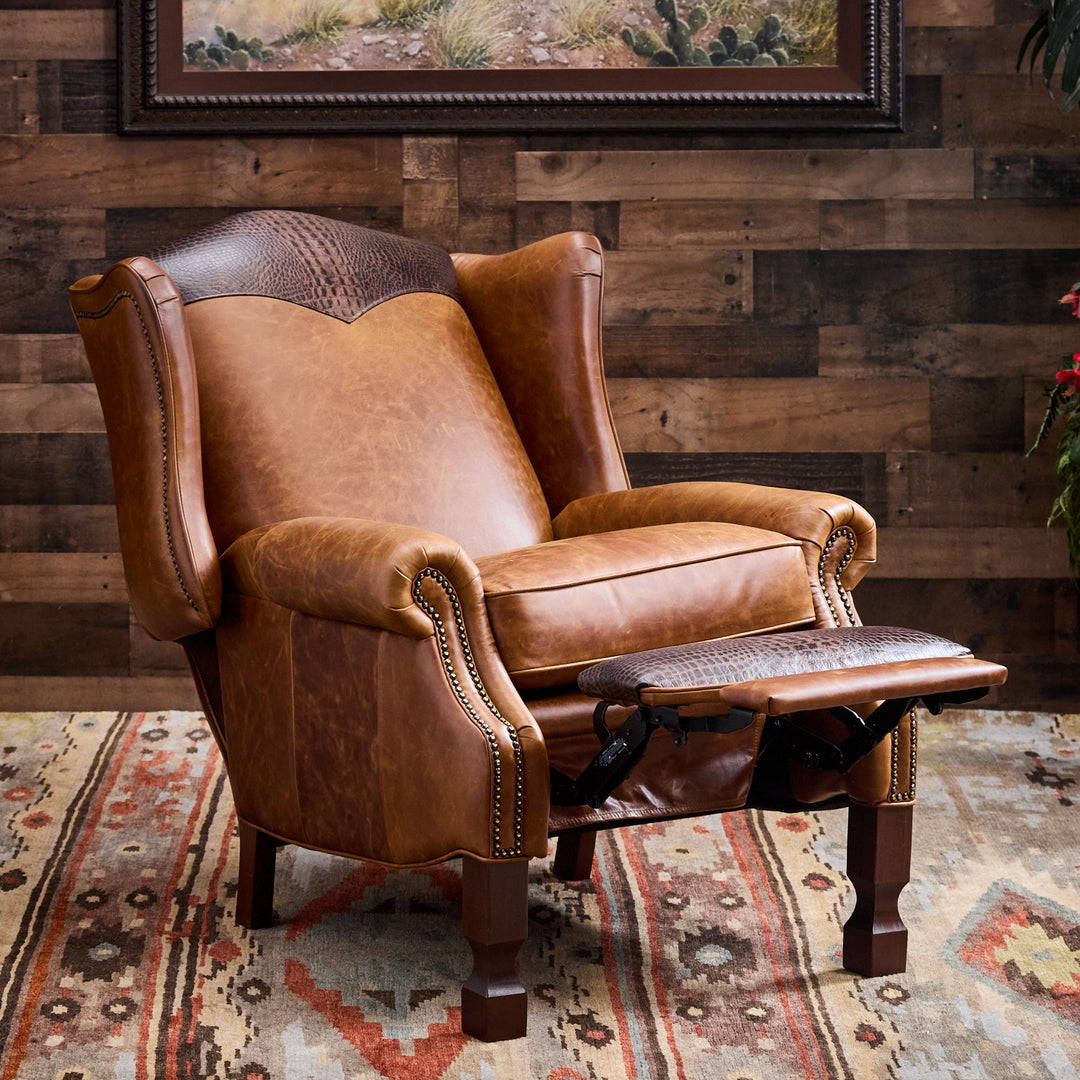 Buffalo Gap Leather Recliner