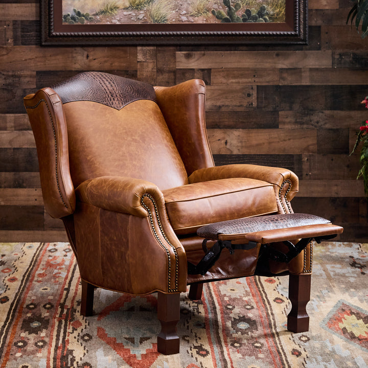 Buffalo Gap Leather Recliner