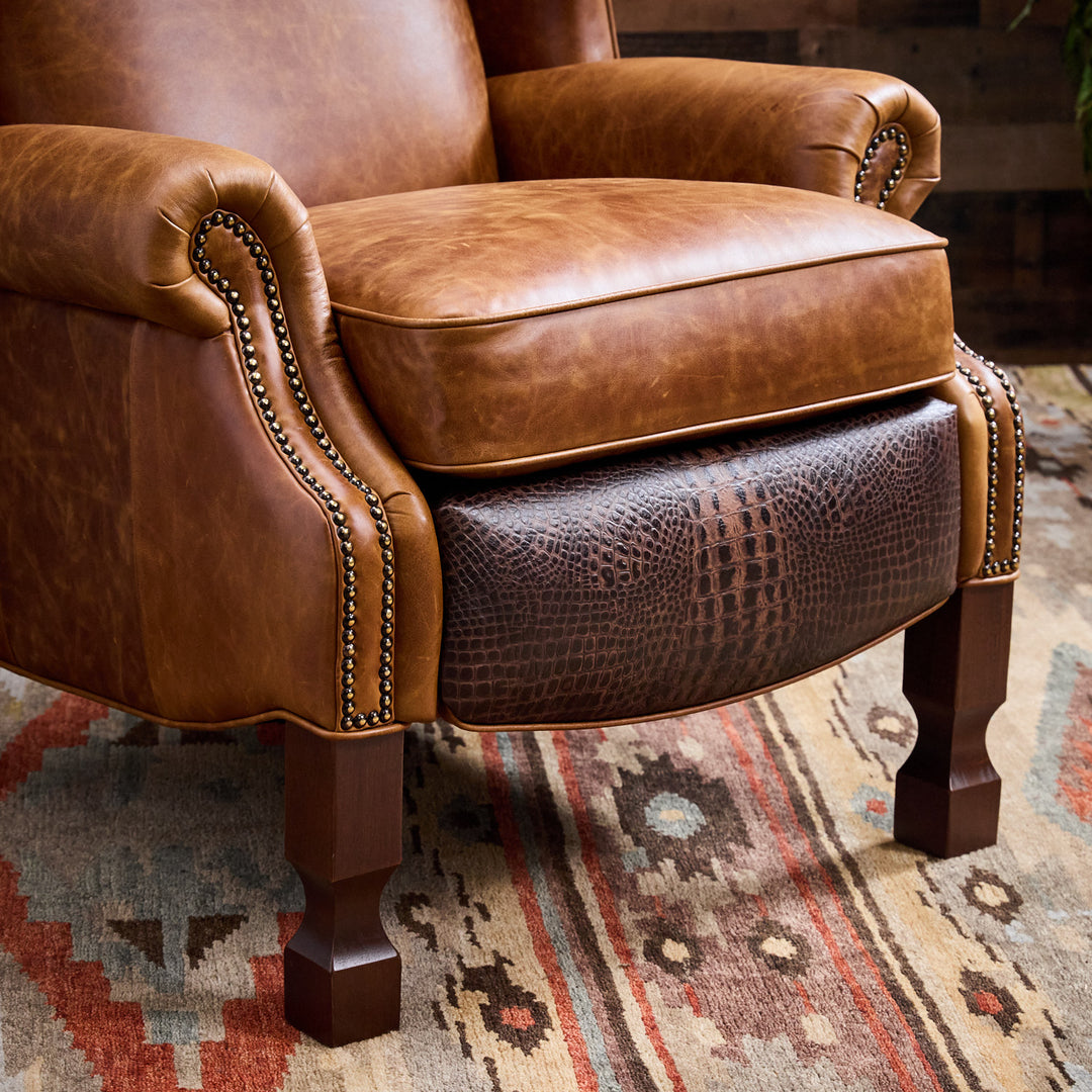 Buffalo Gap Leather Recliner