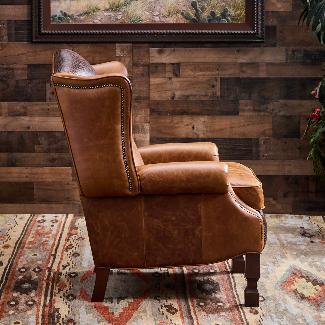 Buffalo Gap Leather Recliner