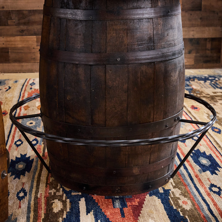 Whiskey Barrel Pub Table