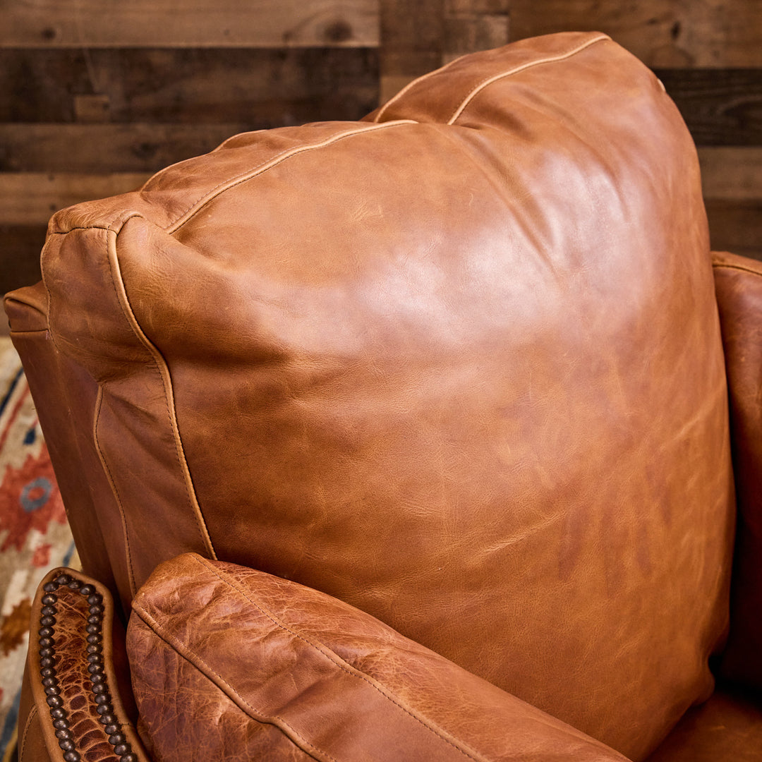 Brenham Croc Western Leather Snug Recliner