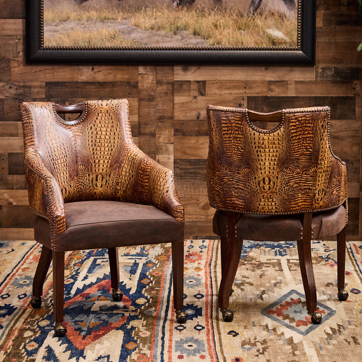 Savannah Croc Game Chair