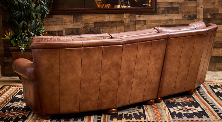 Kayhill Bosque Curved Leather Sofa