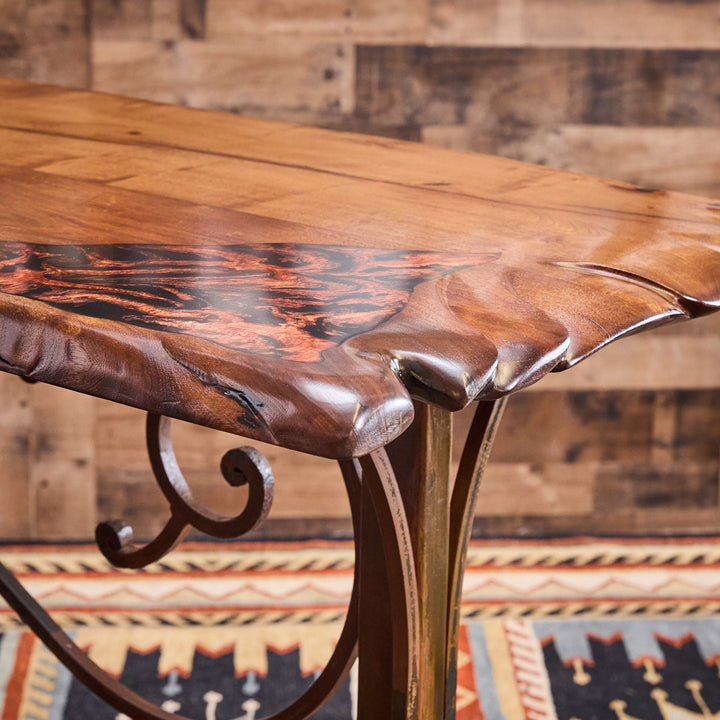 Cantina Mesquite Bar Table