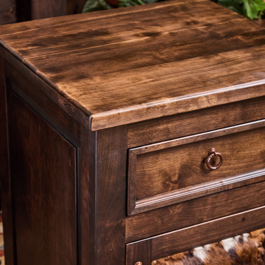 Arden Western Cowhide Bedroom Collection (Tri-Color)