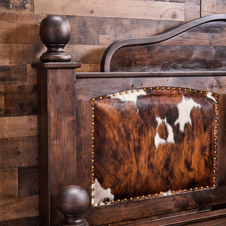 Arden Western Cowhide Bedroom Collection (Tri-Color)