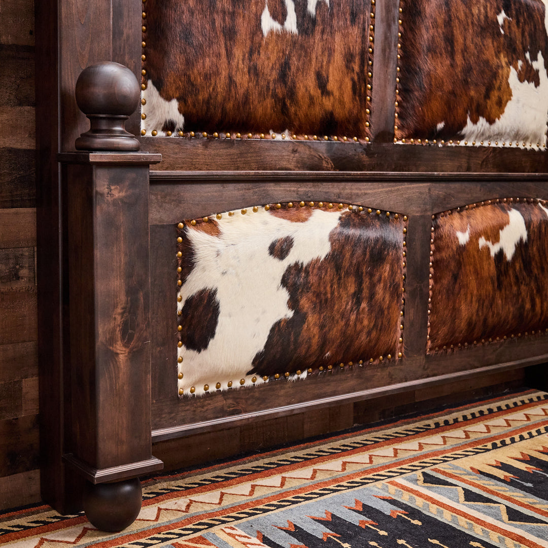 Arden Western Cowhide Bedroom Collection (Tri-Color)