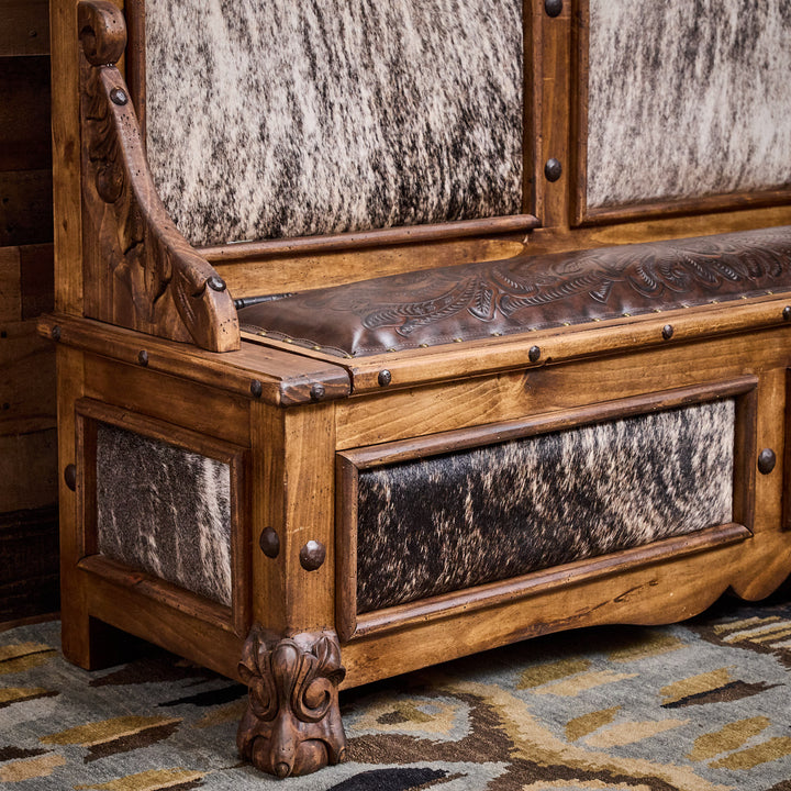 Jalisco Brindle Cowhide Hall Tree