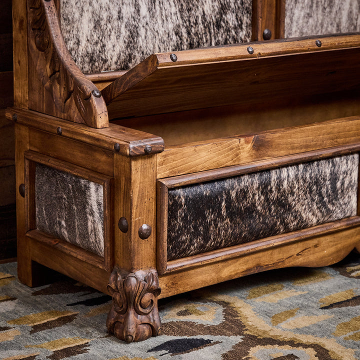 Jalisco Brindle Cowhide Hall Tree