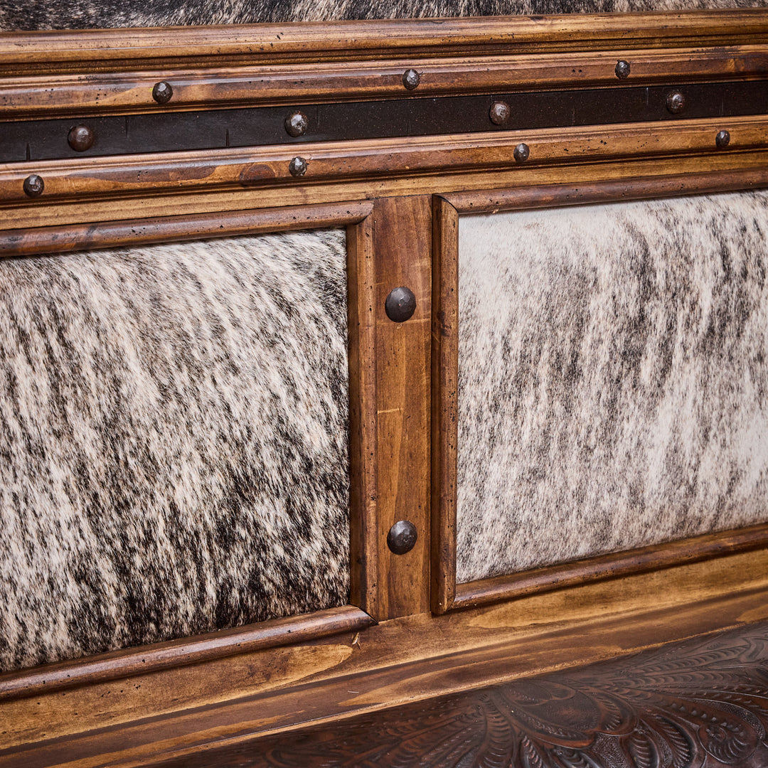 Jalisco Brindle Cowhide Hall Tree