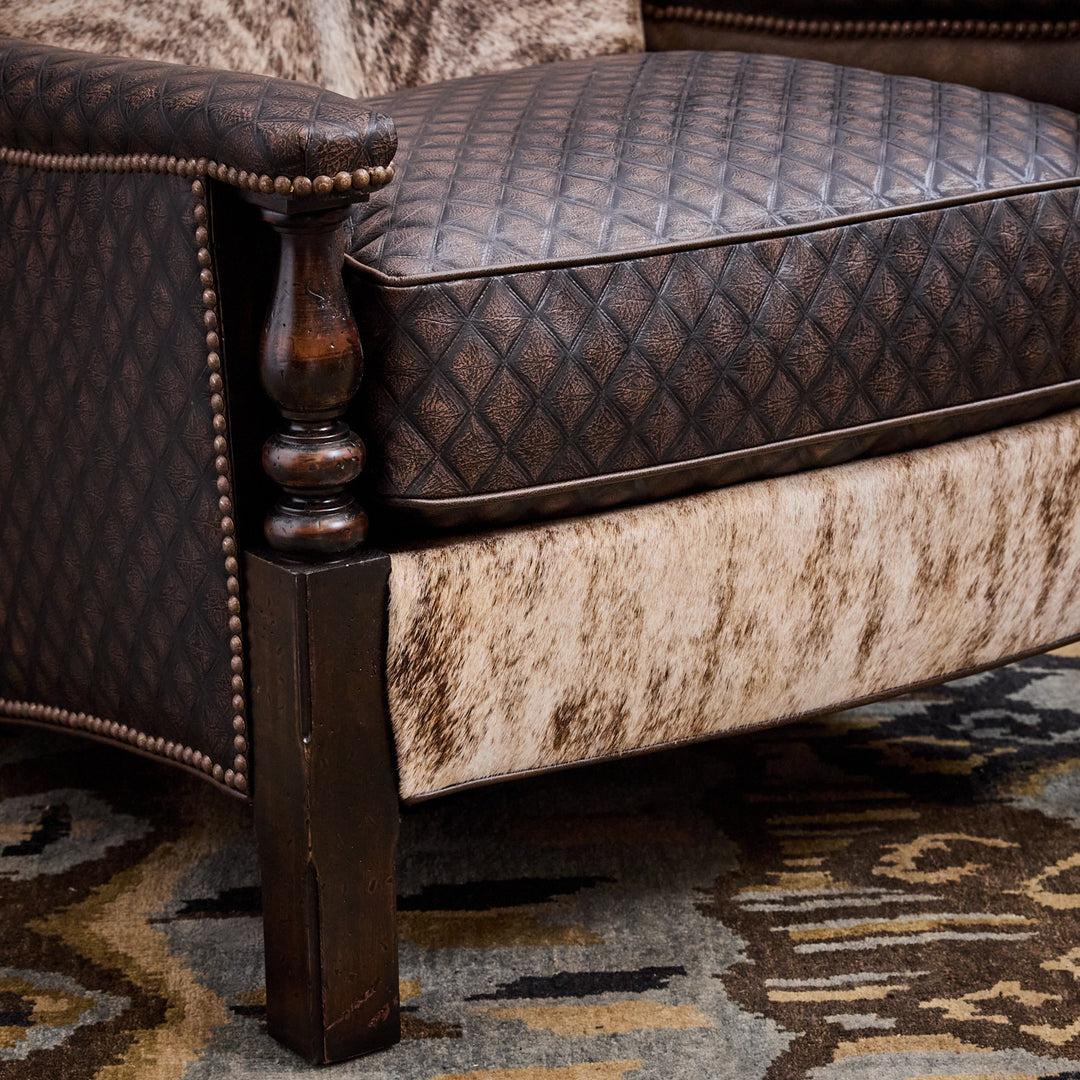 Corales Western Leather Chair