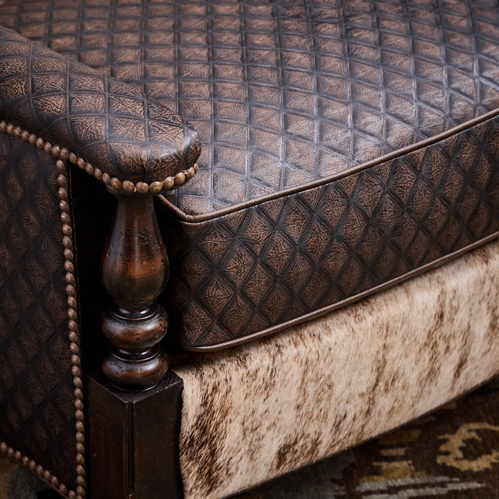 Corales Western Leather Chair