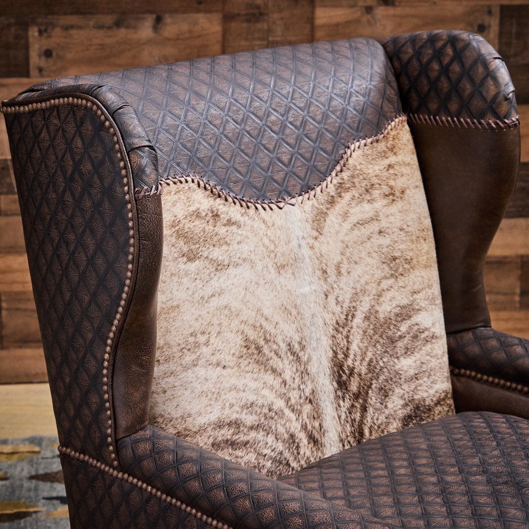 Corales Western Leather Chair