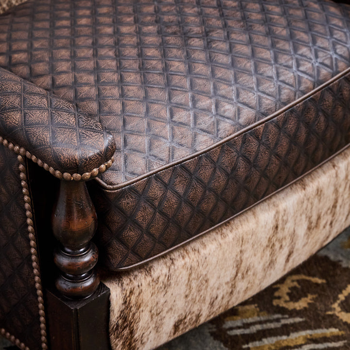 Corales Western Leather Chair