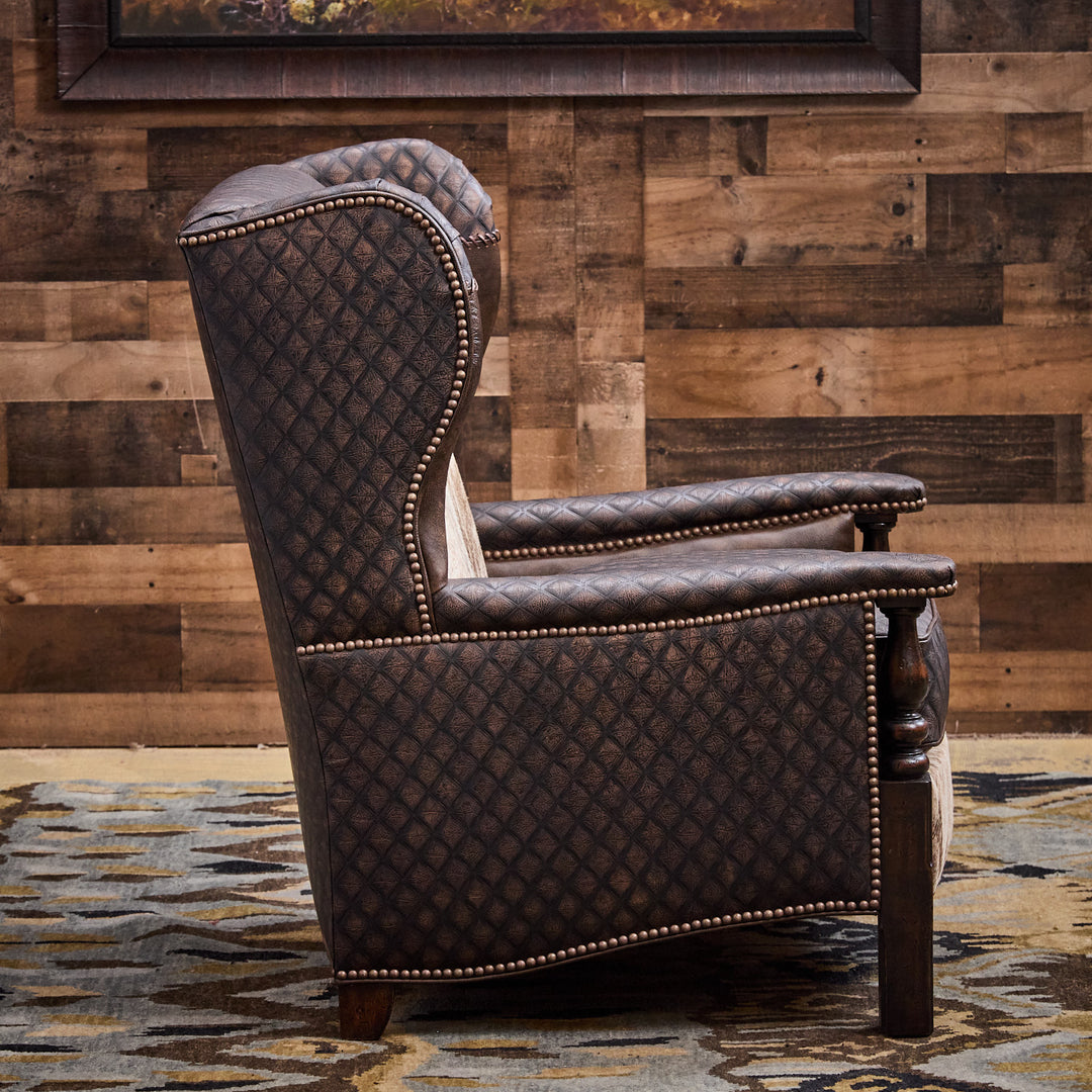 Corales Western Leather Chair