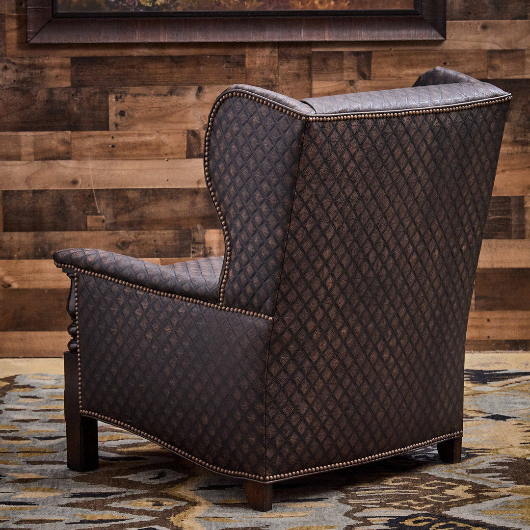 Corales Western Leather Chair
