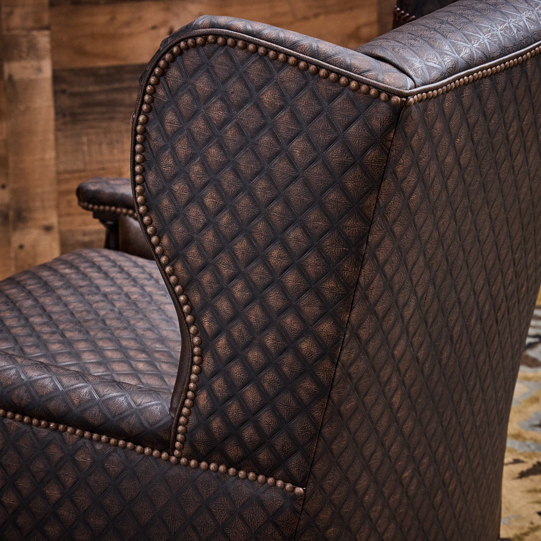 Corales Western Leather Chair