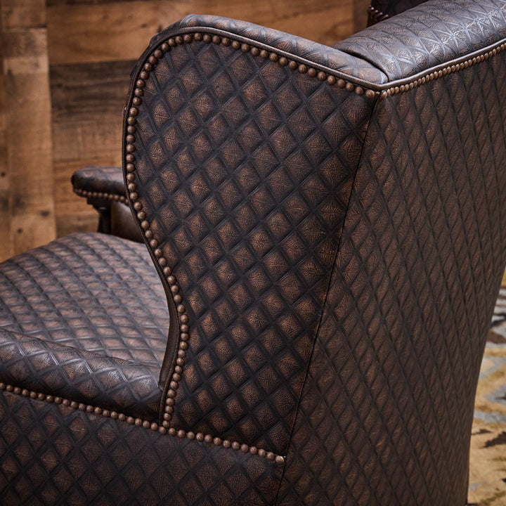 Corales Western Leather Chair